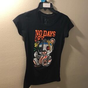No days off graphic tee